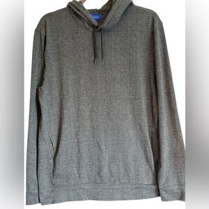 Apt. 9 Black and White Checkered Hoodie